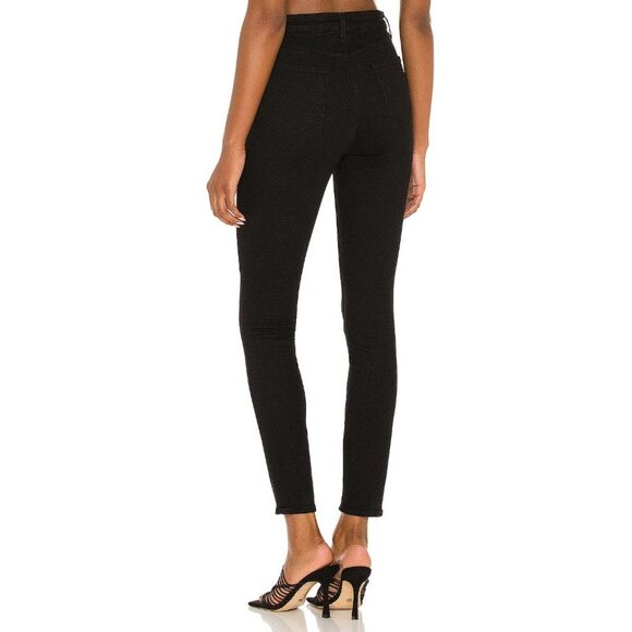 L'AGENCE Jet Black Skinny Jeans - Picture 3 of 11